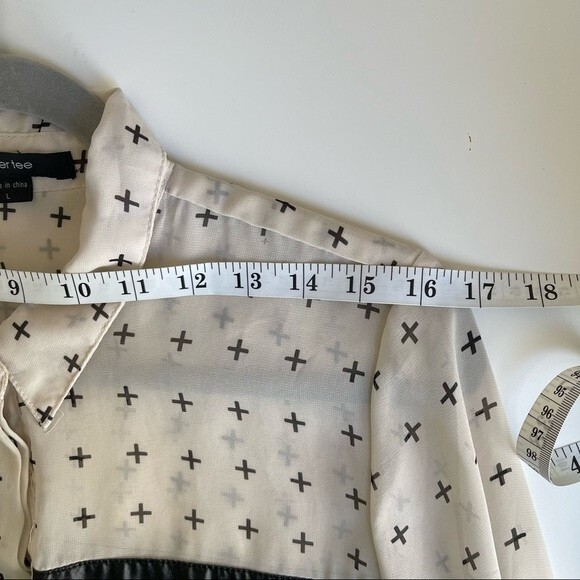 Paper Tee Milky Botton Up Shirt - L - Picture 8 of 10